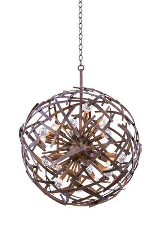 Ambassador 18 Light Large Pendant by Kalco - 501551CP