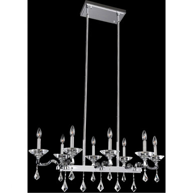 Cosimo 8 Light Large Island Pendant by Allegri - 027760-010-FR001