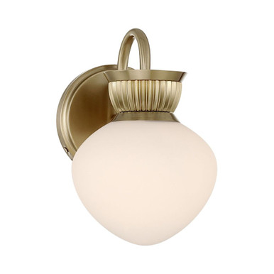 Melbourne 1 Light Wall Sconce 9.25 Inch Tall and 6 Inch Wide by Savoy House - 9-1028-1-127