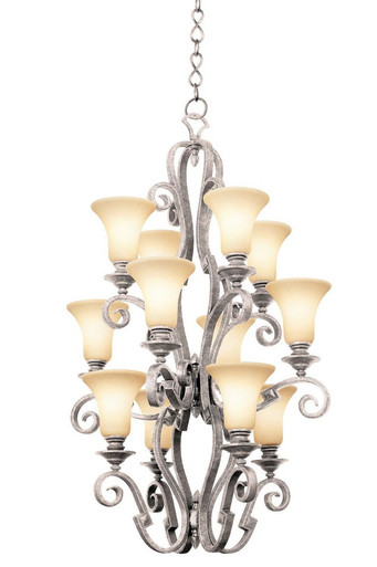 Ibiza 12 Light Foyer by Kalco 4039PS/1219 - 4039PS/1219
