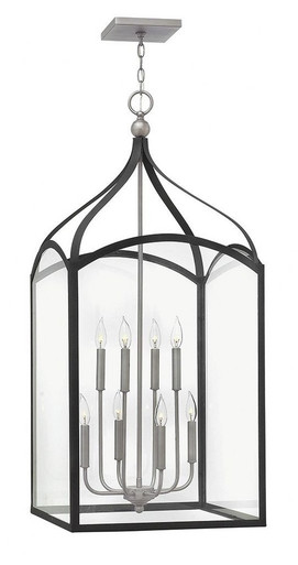 Clarendon 8 Light Small Foyer 2 Tier Chandelier by Hinkley - 3418