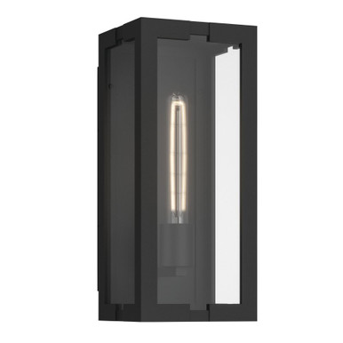 Calen 1 Light Outdoor Wall Mount 14 Inch Tall and 5.5 Inch Wide by Kichler - 59208BKT