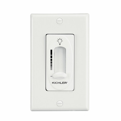 Accessory 5.5 Inch Fan Light Dimmer Control by Kichler - 337011WH