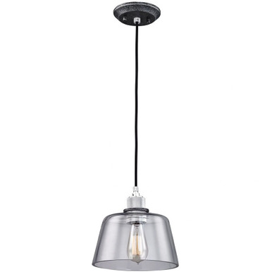Audiophile 1 Light Pendant 8.75 Inches Tall and 9.5 Inches Wide by Troy - F6152-OS/PA