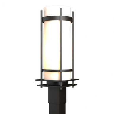 Banded 1 Light Outdoor Post Light 22.25 x 7.25 Inches by Hubbardton Forge - 345895-1086