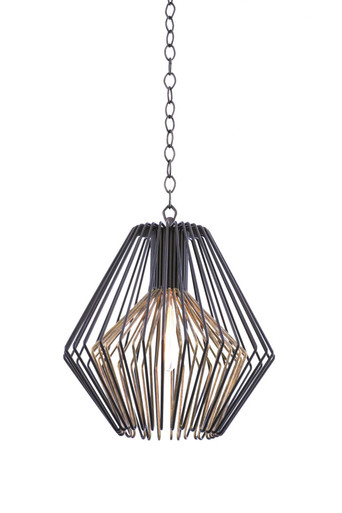 Metro I 1 Light Medium Pendant by Kalco - 502251BZG