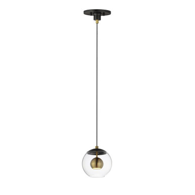 Nucleus 8W 1 LED Light Small Pendant by ET2 - E25152-BKNAB
