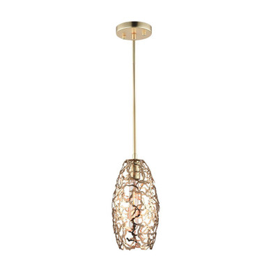 Helios 1 Light Mini Pendant by Zeev MP40024-1-SG - MP40024-1-SG