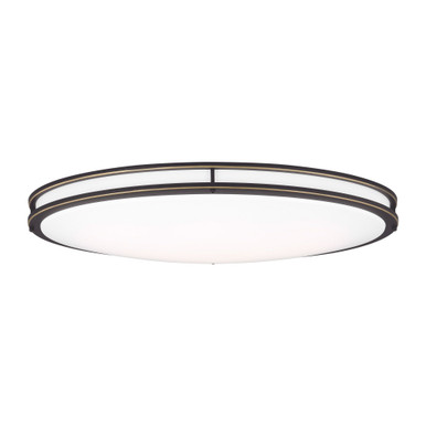 Mahone 53W 1 LED 18 Inch Wide Flush Mount by Generation - 7950893