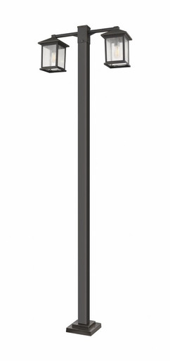 Portland 4 Light Outdoor Post Mount 30.25 x 99 Inch by Z-Lite - 531-2-536P-ORB