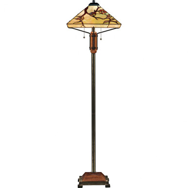 Grove Park 2 Light Floor Lamp by Quoizel  - TF9404M