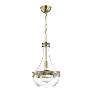 Hagen 1 Light Small Pendant by Hudson Valley - 1810