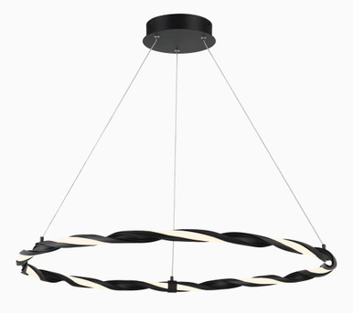Convolution One LED Light Oversized Pendant by George Kovacs - P5481-66A-L