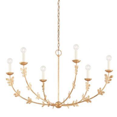 Florian 6 Light Oversized Chandelier by Troy - F4440
