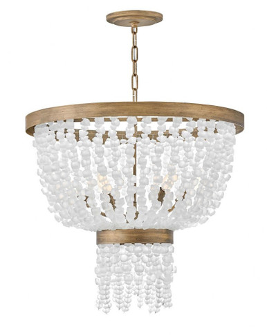 Dune 6 Light Medium Chandelier by Fredrick Ramond - FR30206
