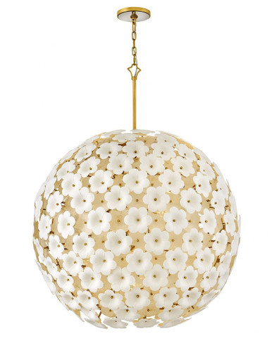Marianne 45W 9 LED LargeGlobe Chandelier 49.2 Inch Tall by Fredrick Ramond  - FR41967DG