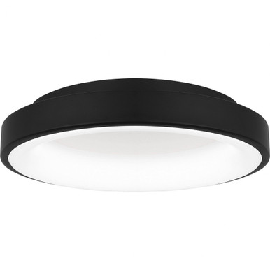 Stanton LED 13 Inch Wide Flush Mount by Quoizel - PCSTA1613MBK