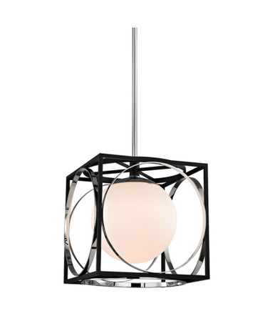 Wadsworth 1 Light Medium Pendant by Hudson Valley - 5814-PN