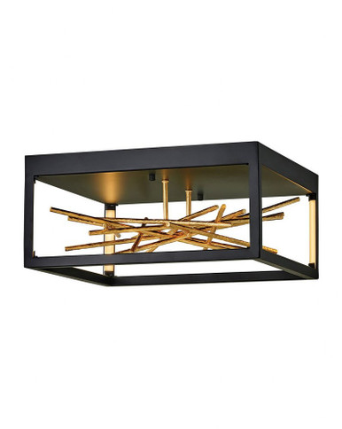 Styx 8W 1 LED 18 Inch Wide Flush Mount by Fredrick Ramond - FR46401BLK