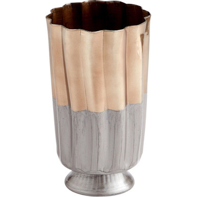 Twin Tones 11.5 Inch Vase by Cyan - 10693