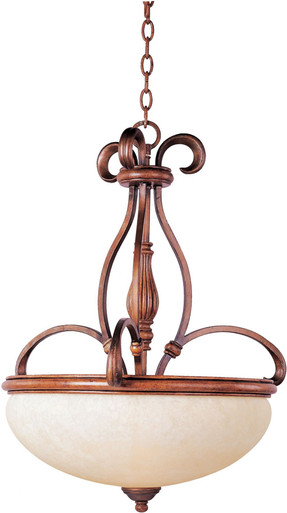Hyde Park 3 Light Large Pendant by Maxim - 30473FLWW