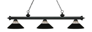 Riviera 3 Light Island/Billiard 14.25 Inch W by 14.75 Inch H by Z-Lite - 200-75R