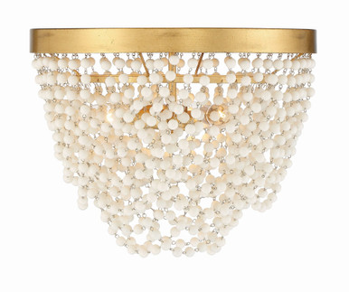 Fiona 3 Light 13.75 Inch Wide Flush Mount by Crystorama - FIO-A9103