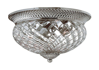 Plantation 3 Light 15 Inch Wide Flush Mount by Hinkley - 4881