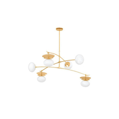 Ceylon 6 Light Oversized Pendant by Corbett - 451-57-VGL