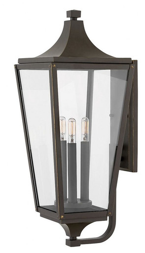 Jaymes 3 Light Outdoor Candle Style Wall Lantern by Hinkley - 1295OZ