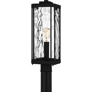 Balchier 1 Light Outdoor Post Lantern 20.25 x 7 Inches by Quoizel  - BCR9007MBK