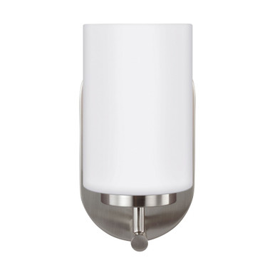 Oslo 1 Light Cylinder Wall Sconce by Generation - 41160