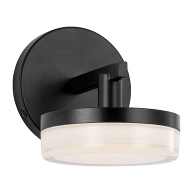 Khan 8W 1 LED Small Wall Sconce 5.25 Inch Tall by Visual Comfort Studio - SLV1011