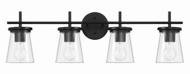 Connell 4 Light Bath Vanity 9.38 Inch Tall and 30.5 Inch Wide by Craftmade - 60404