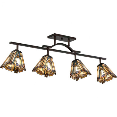Inglenook 4 Light 42 Inch Wide Flush Mount by Quoizel - TFIK1404VA