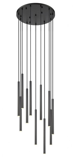 Forest 55W 11 LED Chandelier 23.75 Inch Tall and 24 Inch Wide By Z-Lite - 919MP24-11R