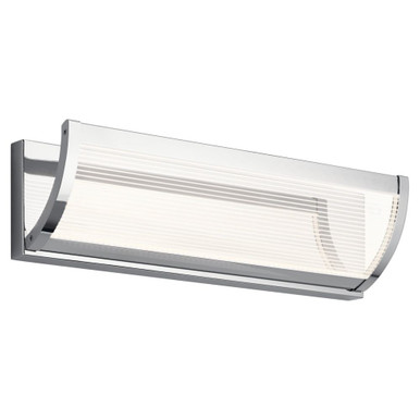 Roone 16W 1 LED Light Linear Vanity Light by Elan - 85049