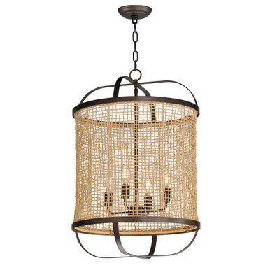 Cestino 4 Light Large Pendant 26.25 Inch Tall by Maxim - 22474