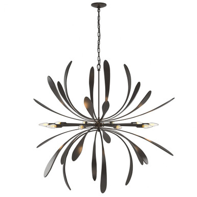 Dahlia 10 Light Oversized Chandelier by Hubbardton Forge 104355HF - 104355HF