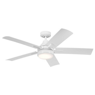 Tide Five Blade Ceiling Fan with Light Kit 52 Inches Wide by Kichler  - 310075