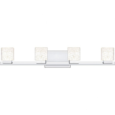 Zola 92W 4 LED Vanity Light by Quoizel - PCZOL8630C