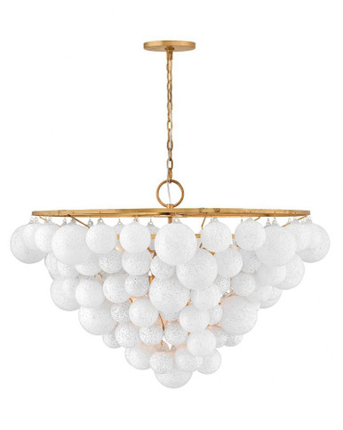 Marabel 50W 10 LED Large Chandelier 48 Inch Wide by Fredrick Ramond  - FR41568DA