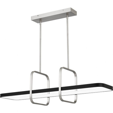 Zimmers 76W LED Oversized Linear Pendant by Quoizel - PCZIM142BN