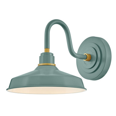 Foundry Classic 14W 1 LED Outdoor Small Gooseneck Wall Mount by Hinkley - 10231SGN