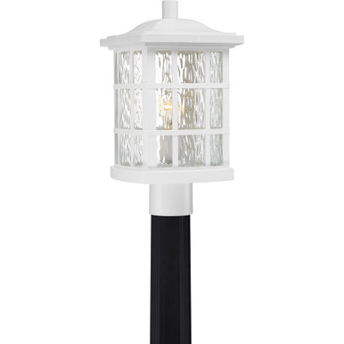 Stonington 1 Light Outdoor Post Lantern 16.5 Inches by Quoizel  - SNN9009