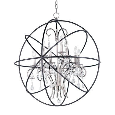Orbit 9 Light Large Pendant by Maxim - 25145