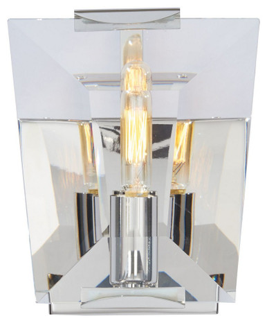 Castle Aurora 1 Light Vanity Light by Minka Metropolitan - N2981-613