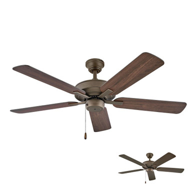 Metro 52 Inch 5 Blade Ceiling Fan by Hinkley - 903352F-NIA