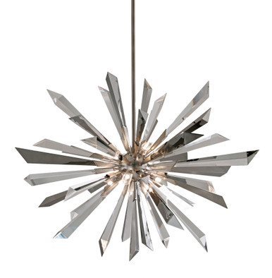 Inertia 8 Light Oversized Pendant by Corbett - 140-48-WSL