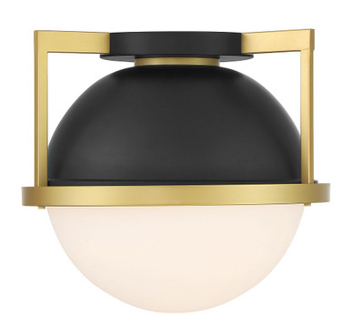 Carlysle 1 Light 15 Inch Wide Flush Mount by Savoy House - 6-4602-1